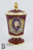 Limited Edition Spode Winston Churchill Vase and Cover