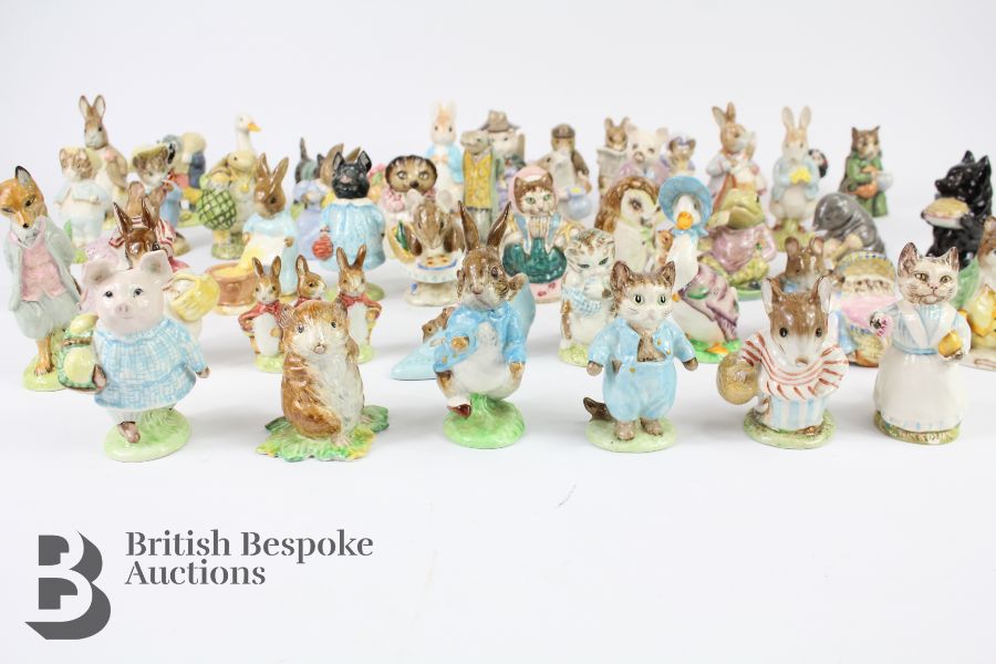 Collection of 48 Beatrix Potter Figures from Beswick and Royal Albert - Image 13 of 14