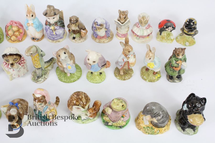 Collection of 48 Beatrix Potter Figures from Beswick and Royal Albert - Image 4 of 14