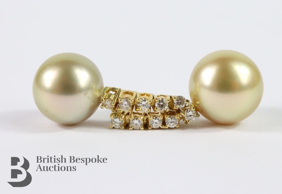 Pair of Southsea Pearl Earrings - Image 3 of 4