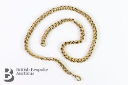 Vintage 9ct Gold Fob Chain