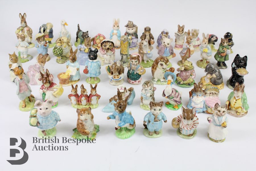 Collection of 48 Beatrix Potter Figures from Beswick and Royal Albert - Image 2 of 14