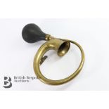 Antique Brass Car Horn