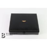 Black Leather Travelling and Motoring Jewellery Box