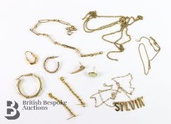 9ct Gold Jewellery