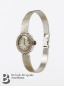 Vintage 18ct Gold and Diamond Dress Watch