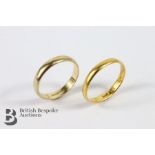 22ct Yellow Gold Wedding Band