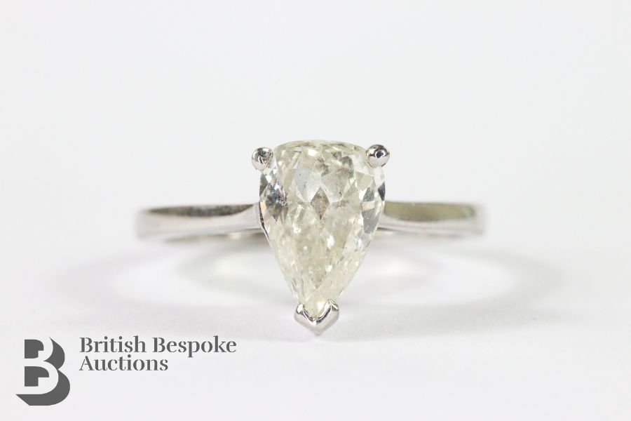 18ct White Gold Diamond Ring - Image 4 of 5