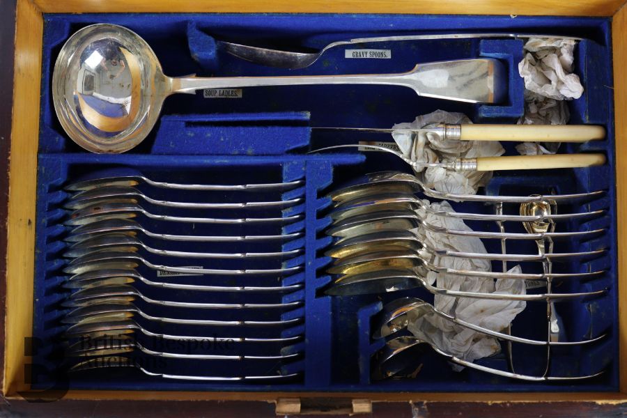 Early 20th Century Canteen of Cutlery - Image 7 of 8