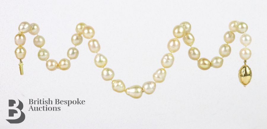 Baroque South Sea Pearl Necklace