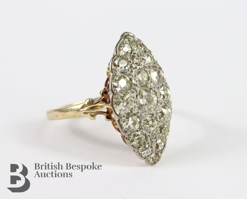 Victorian Yellow Gold and Diamond Ring - Image 4 of 4