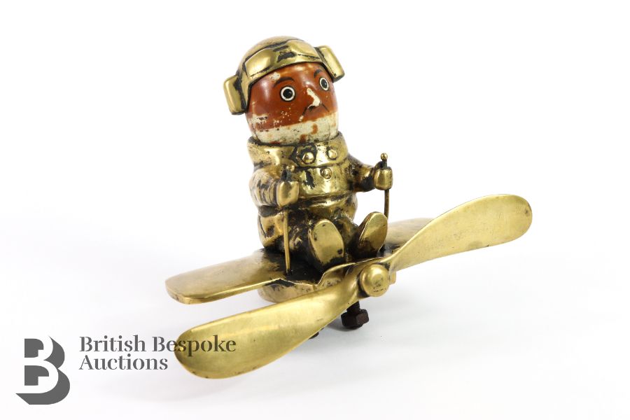 Rare Hassall Aviator Motor Mascot - Image 2 of 9