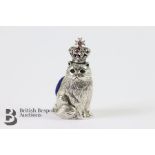 Silver Royal Cat Pin Cushion