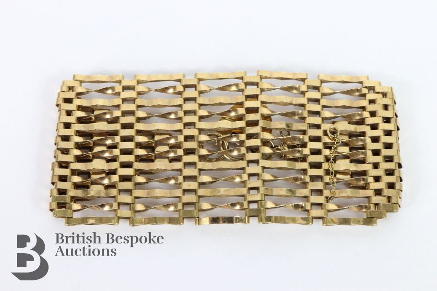 9ct Gold Bracelet - Image 3 of 4
