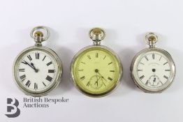 Collection of Waltham Pocket Watches