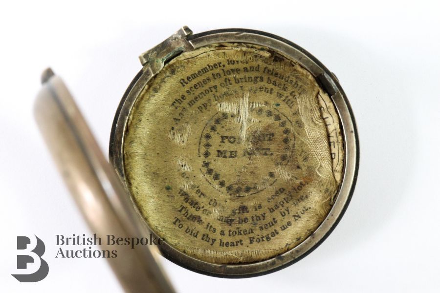 George III Silver Pair-Cased Pocket Watch - Image 3 of 4