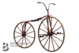 Hanlon Velocipede Boneshaker Bicycle c1868/70
