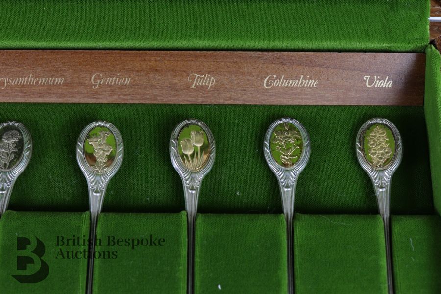 Royal Horticultural Society Flower Spoons - Image 5 of 6