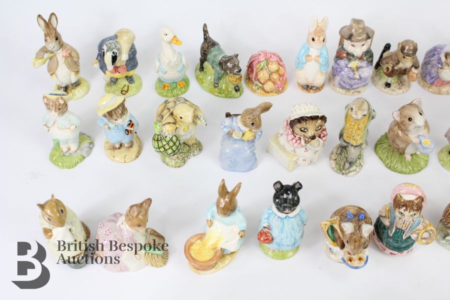 Collection of 48 Beatrix Potter Figures from Beswick and Royal Albert - Image 5 of 14