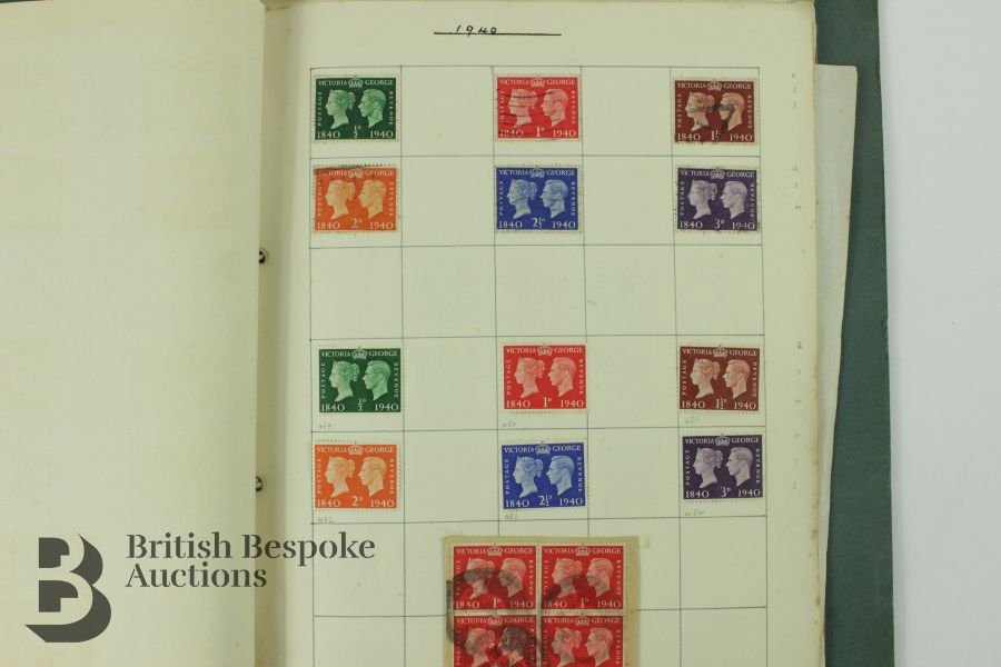 GB Pre-Decimal Stamps in 3 Albums - Image 9 of 42