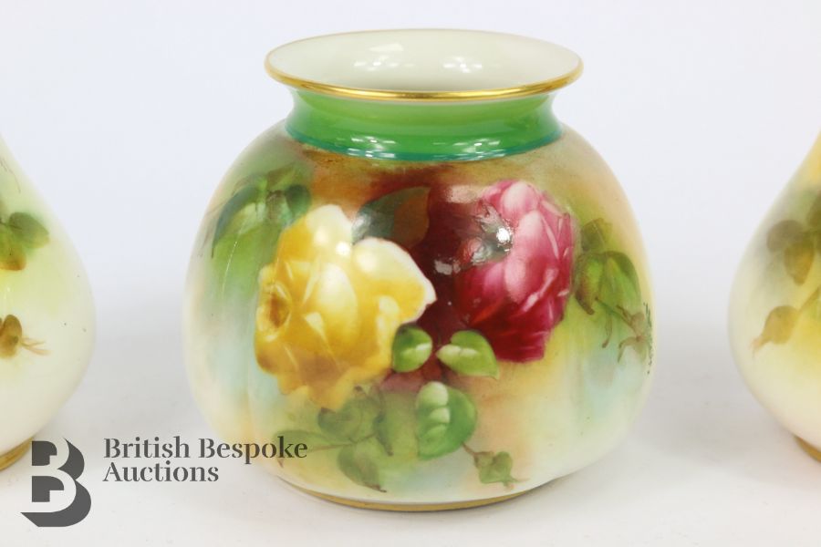 Royal Worcester Vases - Image 3 of 9