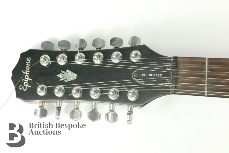 Gibson Epiphone PR 350-12 12 String Guitar - Image 6 of 11