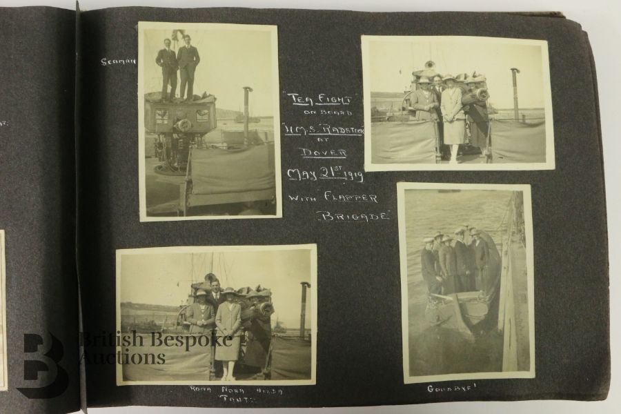 1918-1920 Album of Naval and Personal Photographs - Image 23 of 52