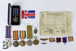 WWI and WWII Medals