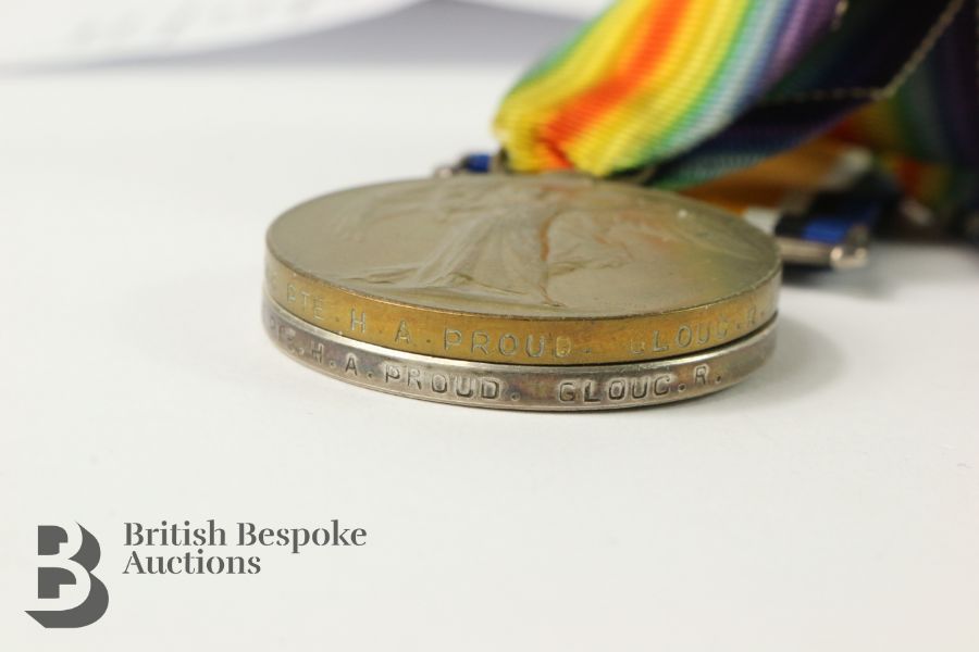 WWI Trio of Medals - Image 9 of 13