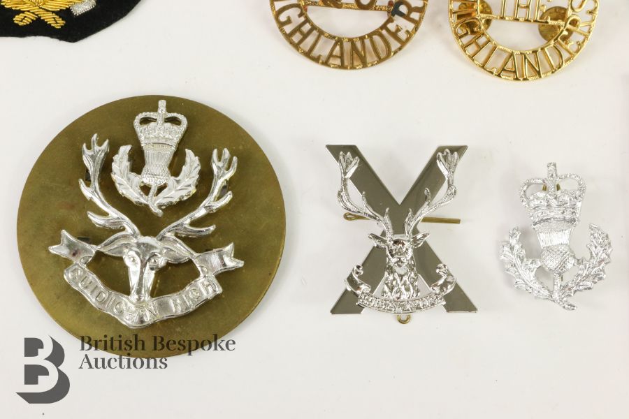 Collection of Scottish Military Insignia - Image 4 of 5