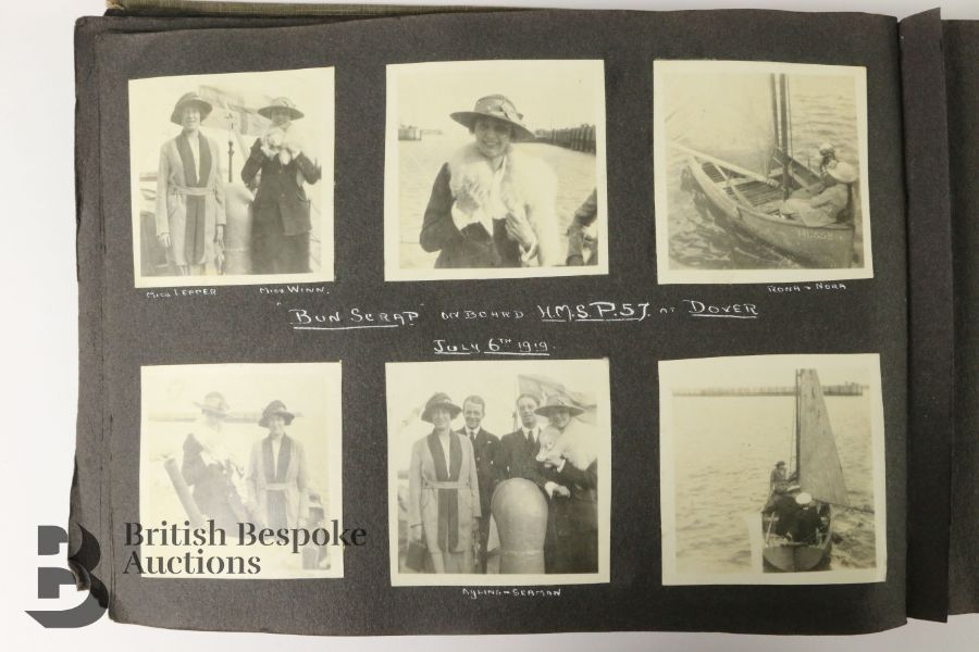 1918-1920 Album of Naval and Personal Photographs - Image 24 of 52