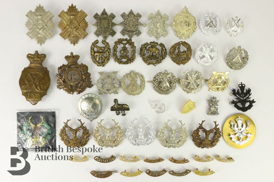 Collection of Scottish Regimental Insignia - Image 2 of 7