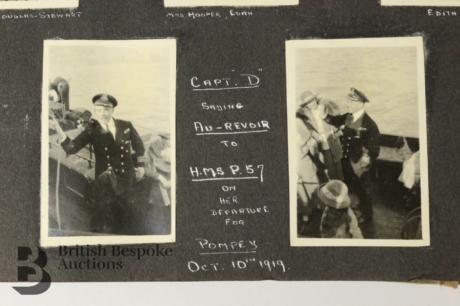 1918-1920 Album of Naval and Personal Photographs - Image 36 of 52