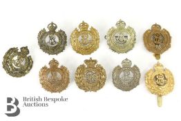 Collection of Royal Engineers Cap Badges