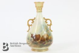 Royal Worcester Vase