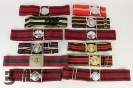 Collection of Twelve Stable Belts