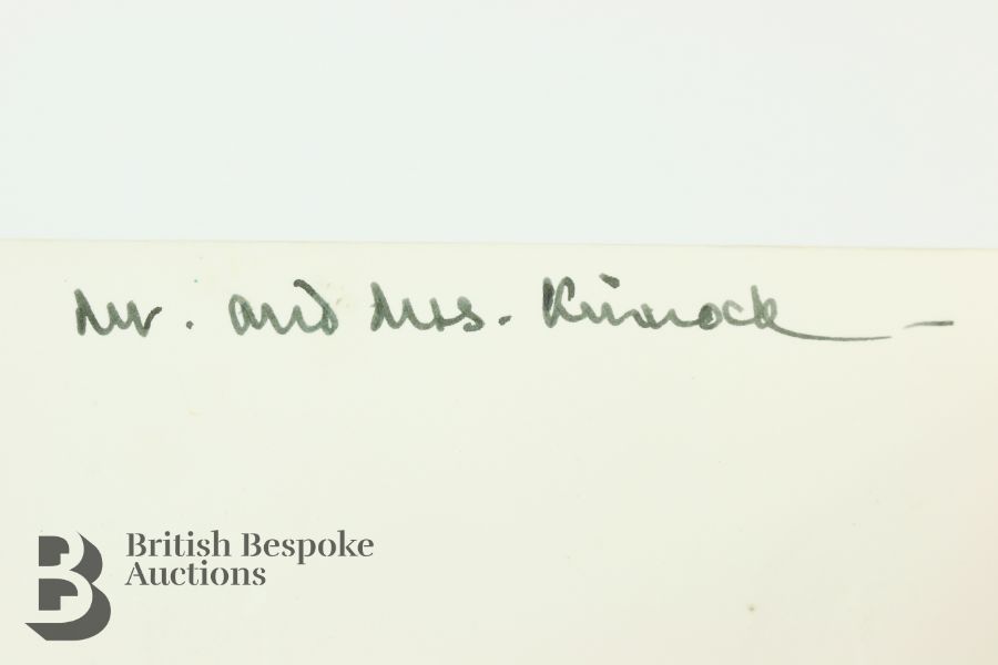 HM King Charles III and Diana Princess of Wales 1991 Signed Christmas Card - Image 8 of 10