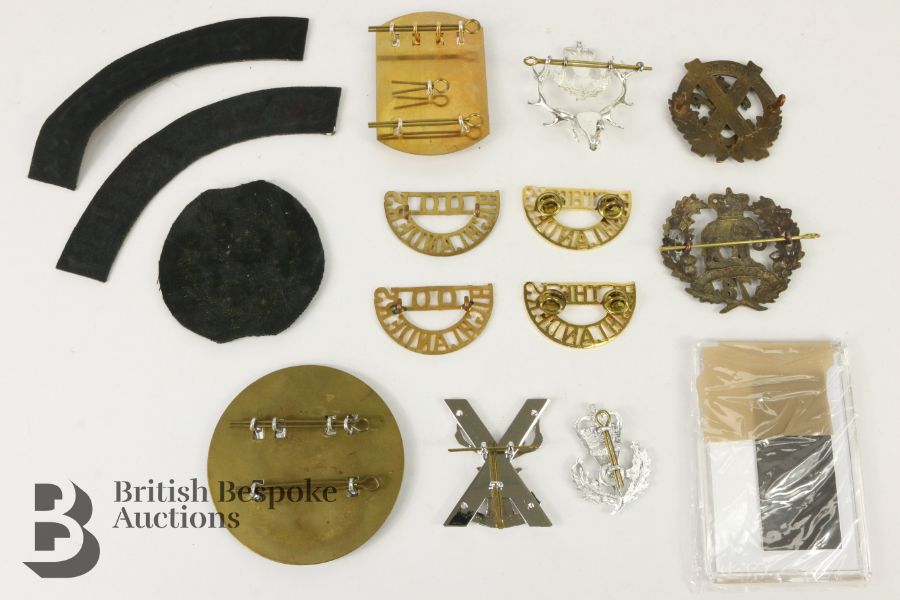 Collection of Scottish Military Insignia - Image 5 of 5