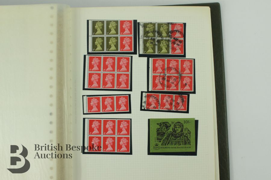 GB Pre-Decimal Stamps in 3 Albums - Image 41 of 42