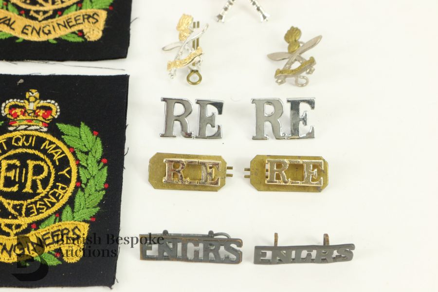 Collection of Royal Engineers Insignia - Image 5 of 14