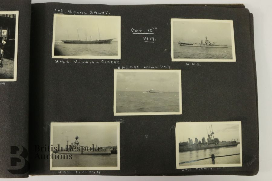 1918-1920 Album of Naval and Personal Photographs - Image 37 of 52