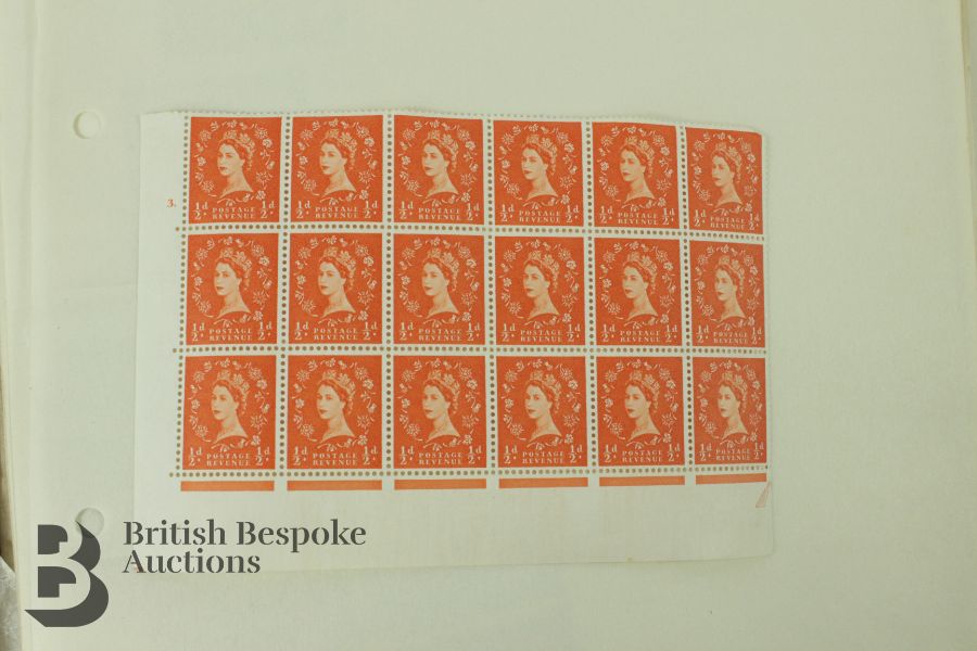 GB Pre-Decimal Stamps in 3 Albums - Image 26 of 42