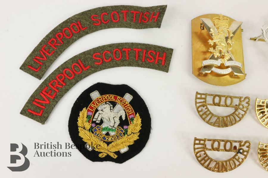 Collection of Scottish Military Insignia - Image 3 of 5