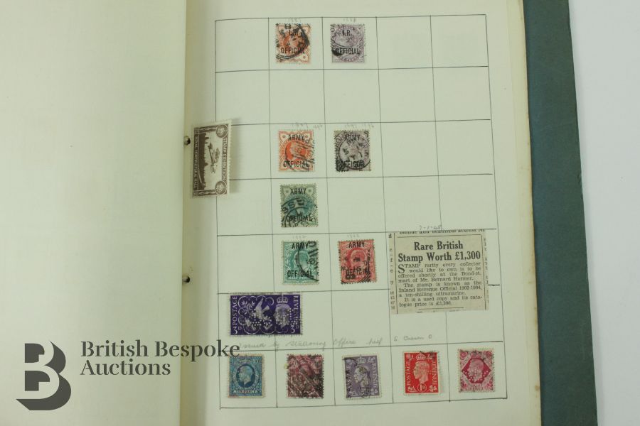 GB Pre-Decimal Stamps in 3 Albums - Image 17 of 42