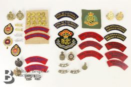 Collection of Colonial Royal Engineers Insignia