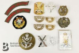 Collection of Scottish Military Insignia