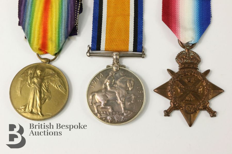 WWI Trio of Medals - Image 6 of 13