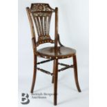 Pair of Chinese Huanghuali Side Chairs