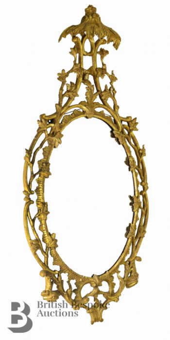 George III Giltwood and Gesso Wall Mirror - Image 9 of 13