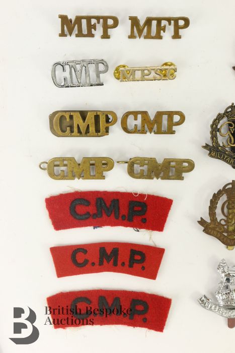 Collection of Military Police Insignia - Image 6 of 12